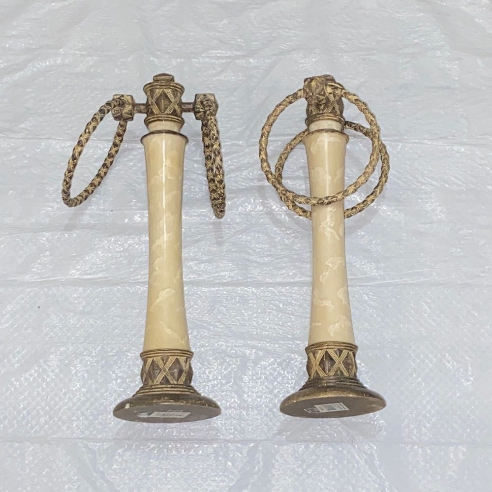 India Ink Towel Tree/Racks Stand Natural Marble Stones By Brunswick Elegant By 2